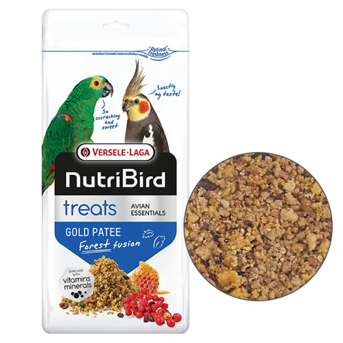 Versele-Laga NutriBird Gold Patee Forest Fusion НУТРІБЕРД ГОЛД ПАТІ ФОРЕСТ ФЬЮЖН яєчний корм з медом