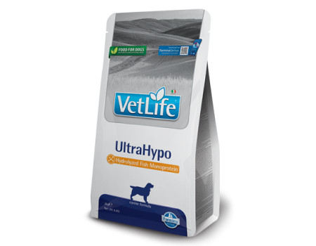 Сухий лікувальний корм Farmina Vet Life UltraHypo, для собак, для зменшення непереносимості інгредієнтів та поживних речовин, (25296) 2 кг