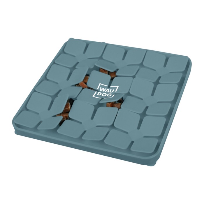 Коврик для поиска корма WAUDOG Silicone, 205х205х17 мм, серый
