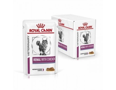 Royal Canin Feline RENAL CHICK 85g 8+4