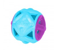 Игрушка для собак Мяч GiGwi Basic, голубой, резина, 9 см..