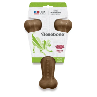 Игрушка крепкая для жевания Benebone Рычаг, со вкусом бекона - LARGE, для собак весом до 40 кг