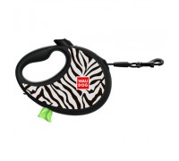 Повідець-рулетка для собак WAUDOG R-leash з контейнером  