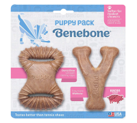 Набір з 2 міцних іграшок для жування Benebone - Кленова гілка+Важіль, ..