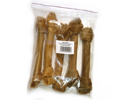 архив // Flamingo  Knotted Bone ФЛАМИНГО лакомство для собак кость с узлами , цена за 1 шт, 19 см, 70-80 г, (5/пач).