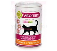 VITOMAX вітамінний комплекс бреверс із часником для кішок, 150 гр. - 3..