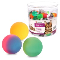 Flamingo  Bounce Ball ФЛАМИНГО БАУНЗ БОЛЛ игрушка для кошек, мяч попрыгун, латекс , 3,5 см см.