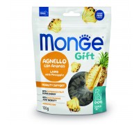 Лакомство Monge Gift Dog Mobility support ягнятина с ананасами 150 г..