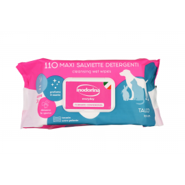 Серветки Inodorina Salvietta Refresh Talco з тальком, 110 шт..