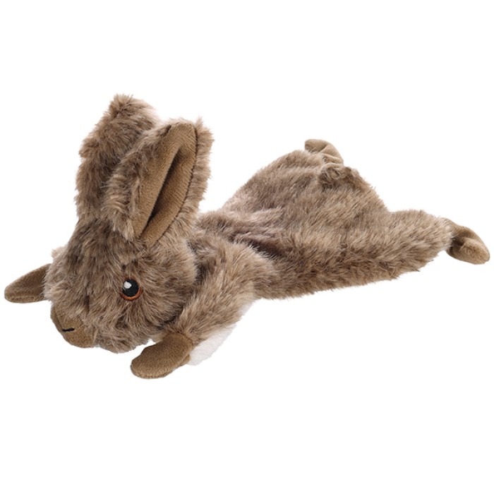 Іграшка для собак Flamingo Forre Rabbit ФЛАМІНГО КРОЛИК, з пищалкою, плюш, 24х16х14 см