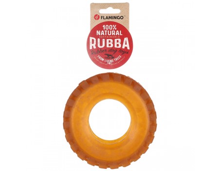 Игрушка для собак Flamingo Rubba Tire, резиновая шина, 15х15х5, коричневый