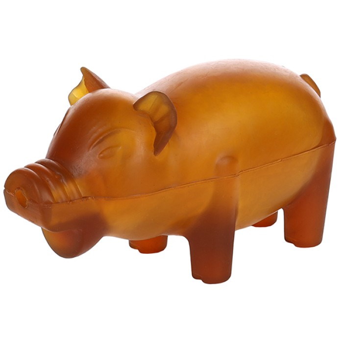 Іграшка для собак Flamingo Rubba Pig, порося, 16.5х7.5х9 см, коричневий