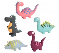 Игрушка с пищалкой для собак Flamingo Puga Dino, динозавр, латексная, ..