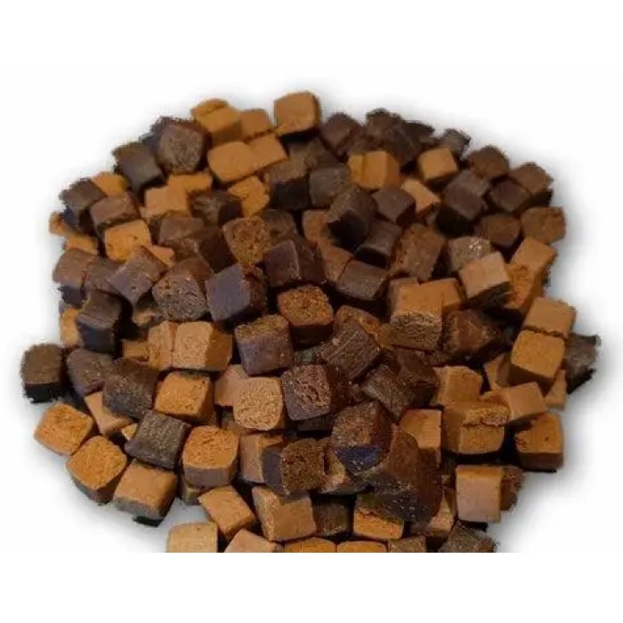 Полувлажное лакомство для кошек Alpha Spirit CAT Snacks Fish, рыба, кубики, 35г
