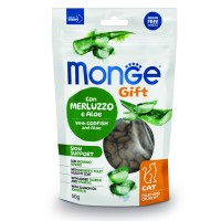 Ласощі Monge Gift Cat Skin support з тріскою і алое 60 г