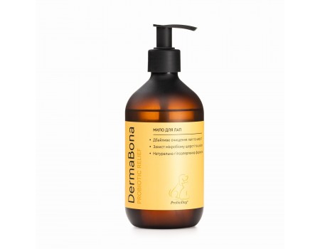 ProbioDay Рідке мило для гігієни лап собак з пробіотиками DermaBona, 500 мл