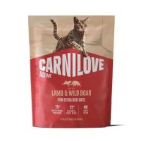 Корм сухий Carnilove Active Lamb & Wild Boar Sterilised для стерилізованих котів ягня і дикий кабан 400 г