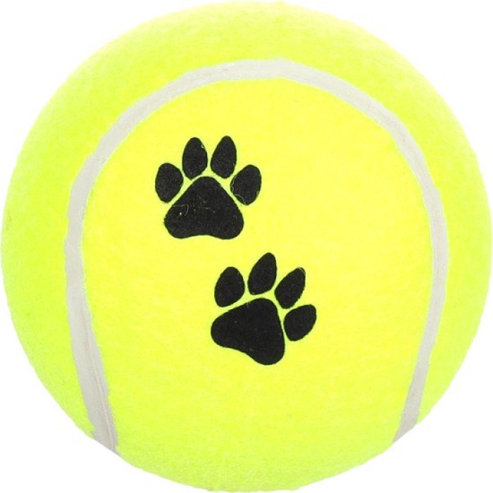 Іграшка для собак Flamingo Smash Tennis Ball ФЛАМІНГО СМЕШ тенісний м’яч, 13см