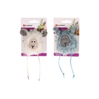 Шурхотлива іграшка для котів Flamingo Rizzo Sheep РІЦЦО ОВЕЧКА, з котячою м’ятою, в асортименті, 1 шт