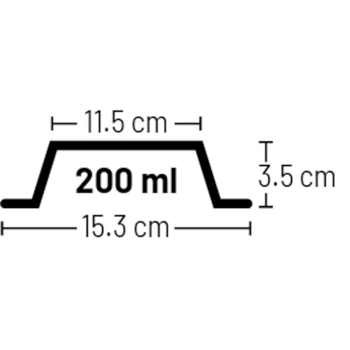 Миска для котів Flamingo Nell Antislip АНТИСЛІП, емальована, 0.2 л, рожевий - сірий