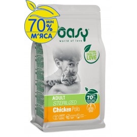 OASY LIFESTAGE Sterilized Сухой корм с курицей для кастрированных или ..