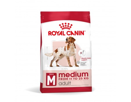 ***Royal Canin Medium Adult  12+3 кг (термін придатності 11.2026)