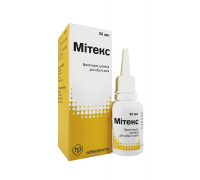 Митекс капли ушные, 20 мл..