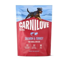 Сухой корм Carnilove Active Salmon & Turkey Small Breed для собак малы..