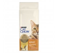Сухой корм Purina Cat Chow Adult для кошек, с курицей, 15 кг..