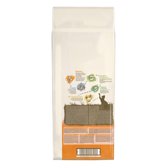 Сухий корм Purina Cat Chow Adult для котів, з куркою, 15 кг