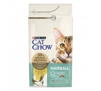 Cat Chow Hairball control контроль освіти кульок вовни 1,5 кг..