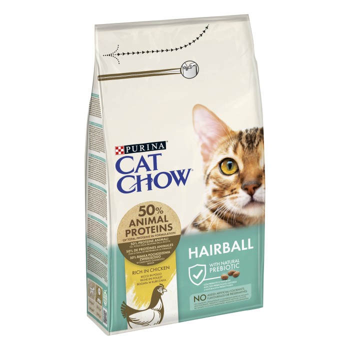 Cat Chow Hairball control контроль образования шариков шерсти 1,5 кг