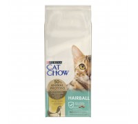 Cat Chow Hairball control контроль освіти кульок вовни 15 кг..