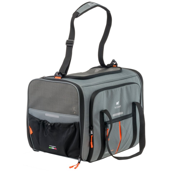 Сумка-переноска Ferplast VOYAGER CARRIER 450PRO, серая, 50 x 39 x 39 см