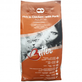 BETTER Adult Chicken & Pork корм для кошек, с курицей и свининой, 1,5 ..