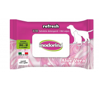 Серветки Inodorina Salv Refresh Aloe Vera з алоє, 110  шт..