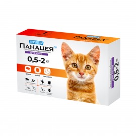 Superium Панацея, протипаразитарні таблетки для котів 0,5-2 кг..