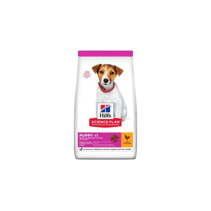 ***Корм Hills для собак Puppy Small&Mini Chicken Цуценя Маленькі та міні/курка-1,5 кг(термін придатн