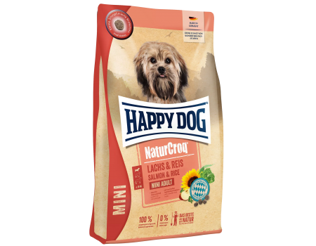 Happy dog  NC Mini Lachs&Reis 4kg сухой корм для собак