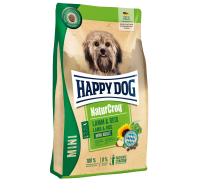 Сухой корм Happy dog ​​NC Mini Lamm & Reis, для собак мелких пород, яг..