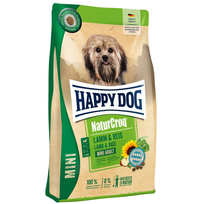 Happy dog  NC Mini Lamm & Reis  4kg сухий корм для собак