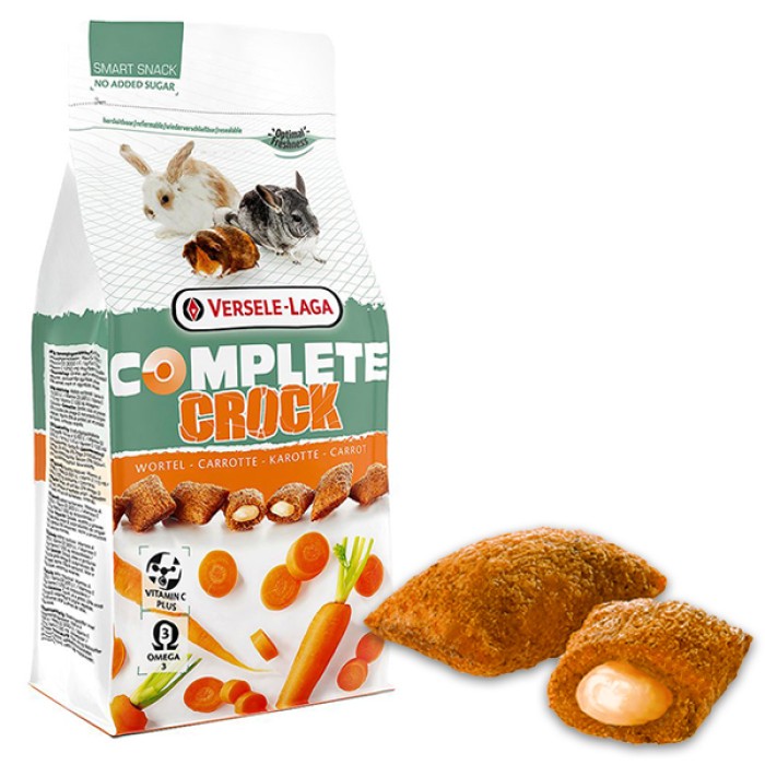 Ласощі для гризунів Versele-Laga Crock Complete (Carrot), МОРКВА, 50 г