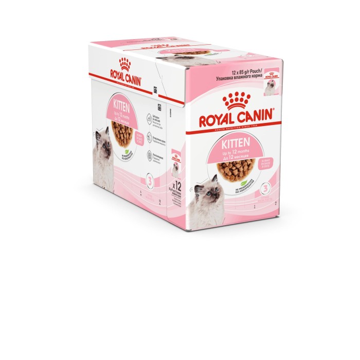 Вологйий корм Royal Canin KITTEN INSTINCTIVE IN GRAVY - 0,085кг*12шт