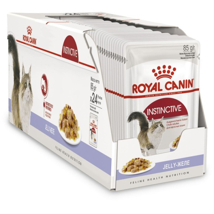 Вологий корм Royal Canin INSTINCTIVE IN JELLY - 0,085кг*12шт