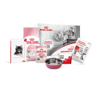 Перший набір для кошенят ROYAL CANIN KITTEN 0.4 кг + вологий корм 0.08..