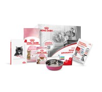 Перший набір для кошенят ROYAL CANIN KITTEN STERILISED 0.4 кг + вологи..