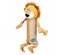 Игрушка для собак Лев с пластиковой бутылкой и пищалкой GiGwi ECO FRIE..