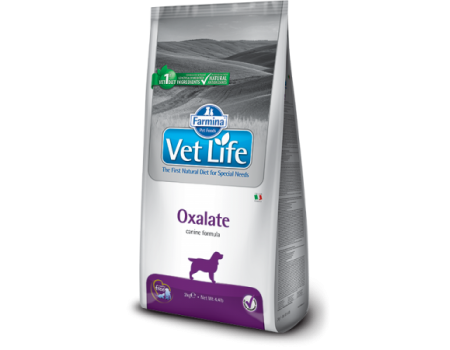 Сухой лечебный корм для собак Фармина Vet Life Oxalate, для сокращения образования оксалатов, 2 кг 25234