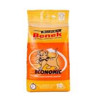 Наполнитель бентонитовый Super Benek для кошачьих туалетов. Экономик – 10 л.
