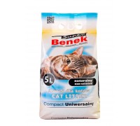 Наповнювач бентонітовий Super Benek для котячих туалетів. Універсальни..